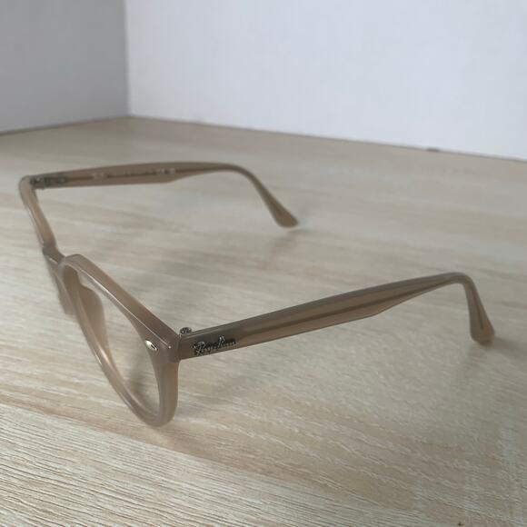 Ray-Ban RB4305 6166/13 Phantos Polished Beige Sunglasses Frames Only 53-19-145 main image 4